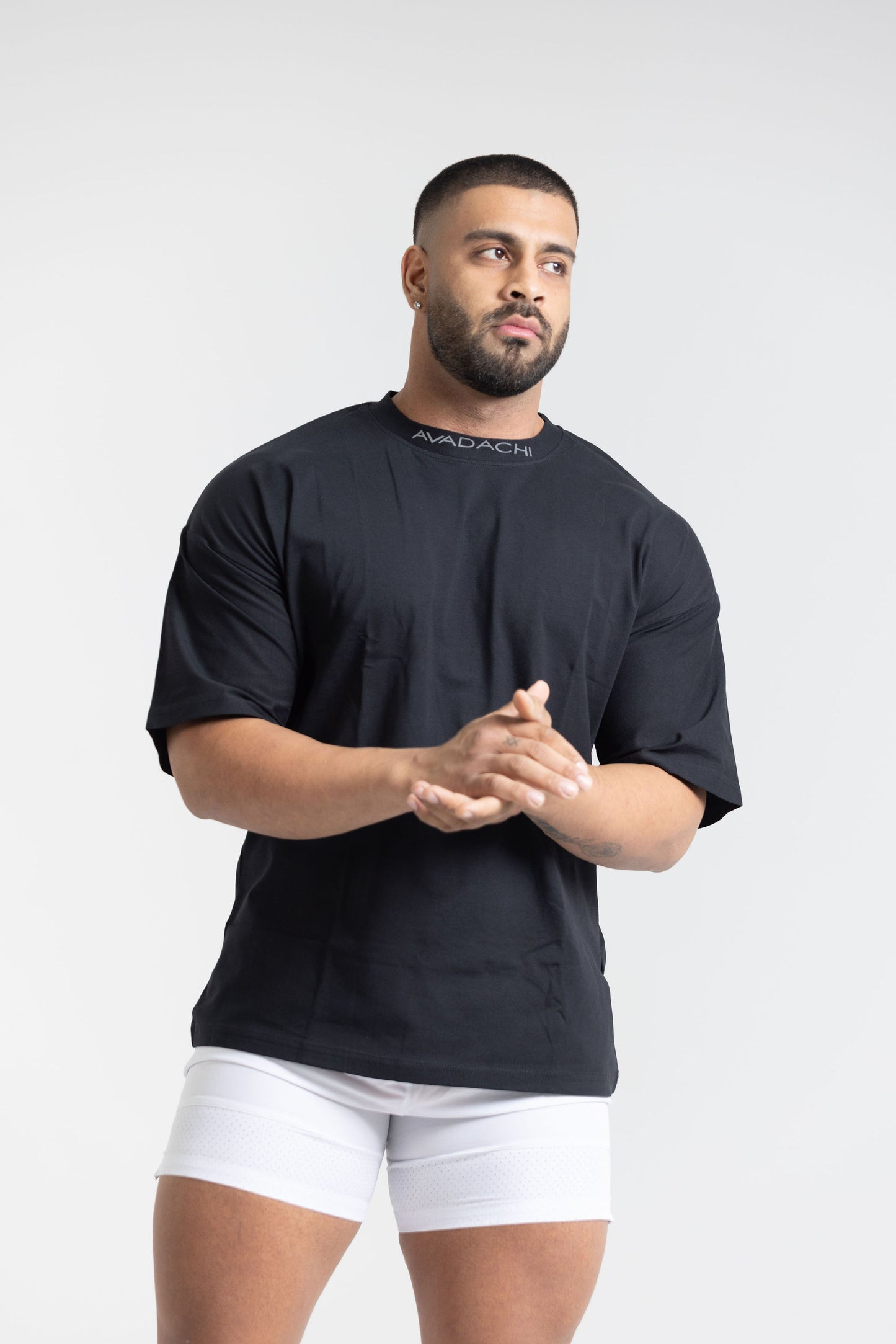 Black Collar Logo T-Shirts