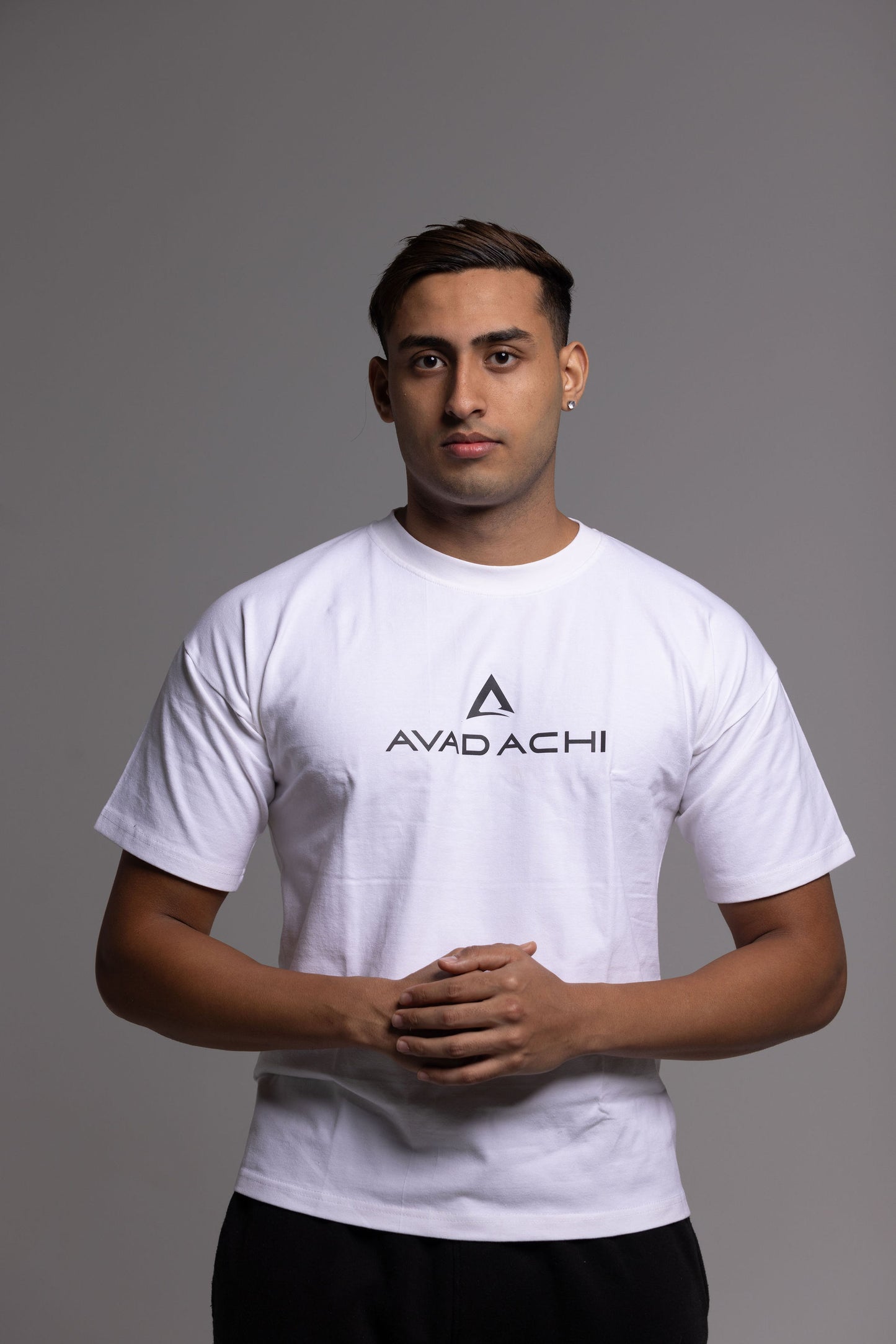 White Chest Logo T-Shirt