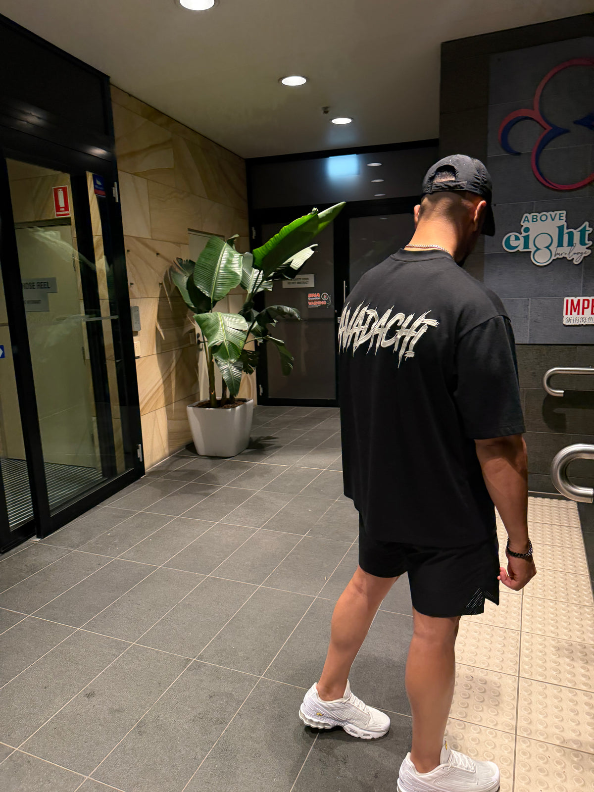 Graffiti Logo Oversized T-Shirt