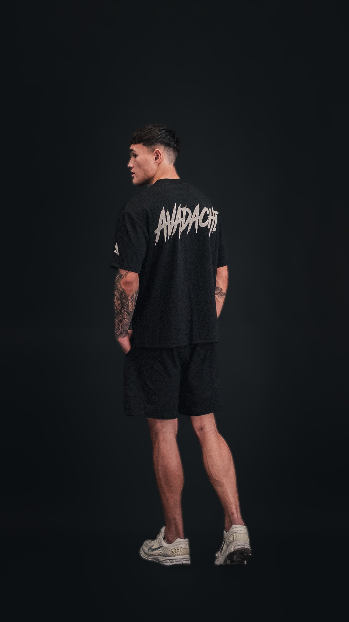 AVADACHI Graffiti Logo Oversized T-Shirt — photo 1