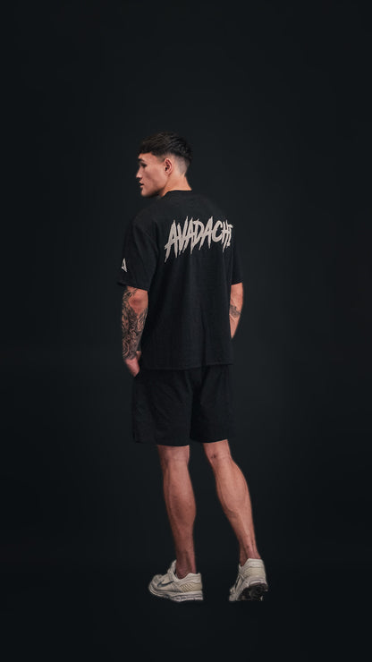 AVADACHI Graffiti Logo Oversized T-Shirt — photo 1